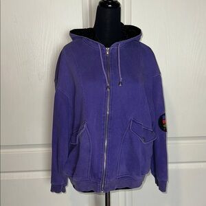 VTG ESPIRIT PURPLE FULL ZIP HOODIE